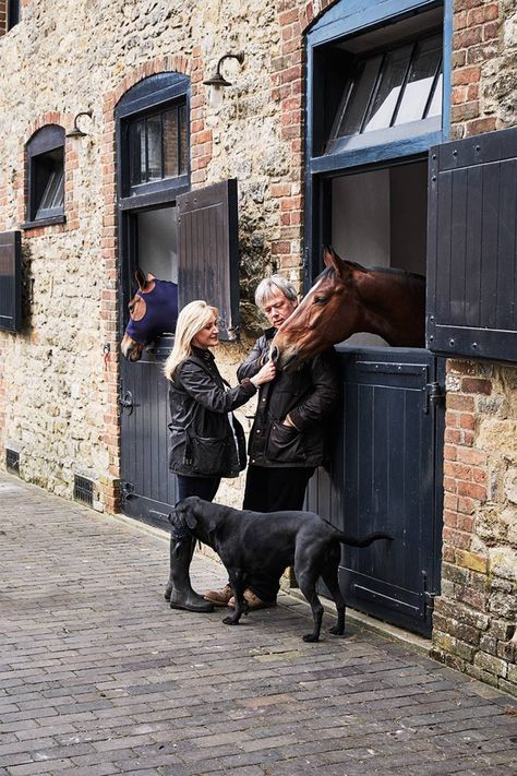 English Horse Stables, English Stables, Stables Aesthetic, Horse Stable Aesthetic, Stable Aesthetic, Horse Stables Design, Dream Barn Stables, Equestrian Stables, Horse Home