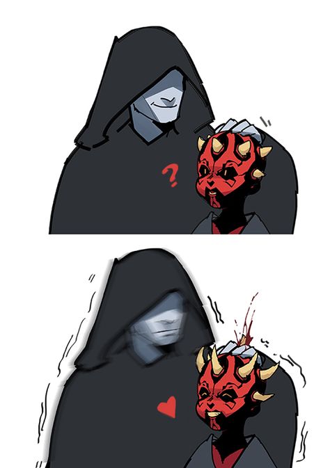 Ahsoka And Darth Maul, Maul Fanart, Darth Maul Fanart, Darth Maul Funny, Darth Maul Fan Art Funny, Darth Maul Comic Art, Savage Opress And Darth Maul, Darth Maul Saber, Dark Maul