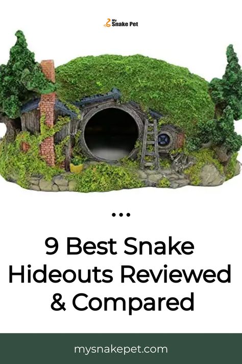 The best snake hides give your pet snake a place to get some privacy which helps it feel comfortable. We present the top choices, so you can be sure they actually… King Snake Enclosure, Snake Habitat Ideas, Snake Enclosure Ideas, Snake Terrarium, Snake Hides, Snake Enclosure, Reptile Incubator, Enclosure Ideas, Largest Snake