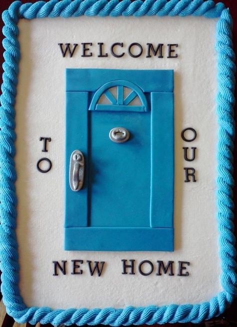 New Home Cake Designs, New Home Cake, Welcome Cake, Housewarming Party Food, Welcome Home Cakes, Housewarming Cake, Bubble Cake, Home Cake, Fruity Cake