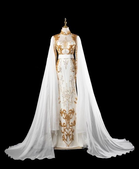 White Fantasy Dress, Fantasy Dress Queens, Royalty Dress, Queen Dresses, King Henry, Fantasy Dresses, Royal Dresses, Goddess Dress, Royal Outfits