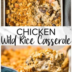 Chicken Wild Rice Casserole Recipe - Easy Chicken Recipes Rice Casserole Dishes, Chicken And Wild Rice Casserole, Chicken Wild Rice Casserole, Dinner Fancy, Rice Casseroles, Weeknight Family Dinner, Chicken Wild Rice, Wild Rice Casserole, Cooking Wild Rice