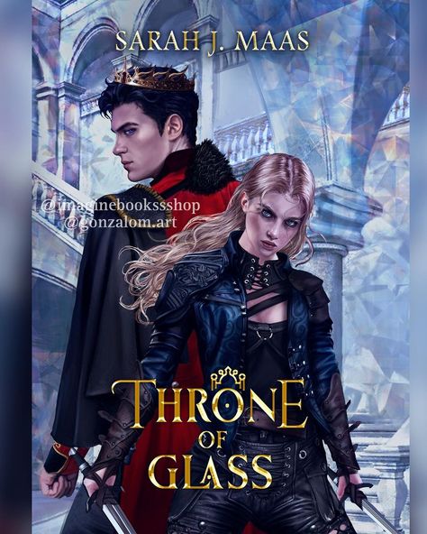 Imaginebooksshop on Instagram: “Reveal #2 is here and it is glorious! @gonzalom.art’s take on the glass castle is just so beautiful we could stare at it all day🤩 Throne…” Sjm Fanart, The Glass Castle, Throne Of Glass Characters, Feyre Rhysand, Throne Of Glass Fanart, Glass Castle, Celaena Sardothien, Fan Drawing, Throne Of Glass Books