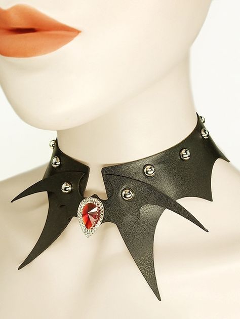 Halloween Faux Ruby Bat Choker Necklace  BLACK , #Ad, #Ruby, #Faux, #Halloween, #Bat, #BLACK #Ad Adjustable Black Choker For Halloween, Adjustable Black Halloween Choker, Adjustable Black Gothic Choker, Red Bat Necklace, Black Gothic Choker Necklace, Black Choker Necklace, Cheap Accessories, Modern Sunglasses, Black Choker