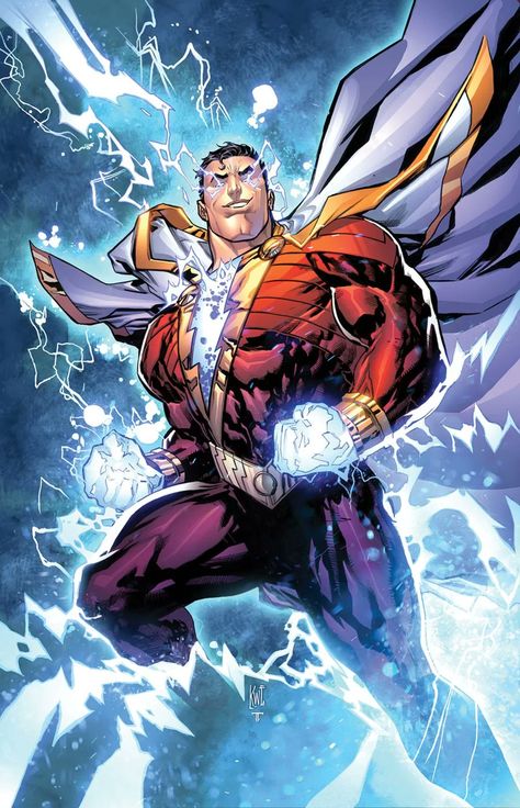 Justice League Daily! on Twitter: "Shazam rising..… " Ken Lashley Art, Dc Shazam, Shazam Comic, Shazam Dc Comics, Original Captain Marvel, Green Lanterns, Captain Marvel Shazam, Modern Myth, Dc Comics Wallpaper