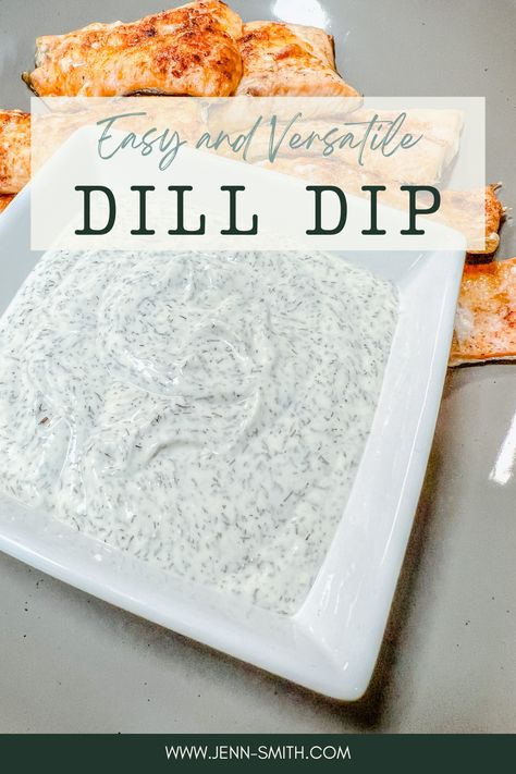 This creamy dill dip is versatile and ready in minutes! Perfect with fresh veggies, chips, crackers, and salmon. Fresh Dill Dip Recipe, Easy Dill Dip, Sour Cream Chip Dip, Dill Dip Recipe, Vegetables Chips, Dill Dip Recipes, Gastronomic Food, Chinese Chicken Salad Recipe, Dill Pickle Dip