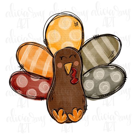 Simple Turkey Painting, How To Draw A Simple Turkey, Thanksgiving Cute Drawing, Thanksgiving Turkey Painting, Easy Turkey Painting, Turkey Clip Art Free Printables, Turkey Doodle Easy, Thanksgiving Whiteboard Art, Thankful Drawing