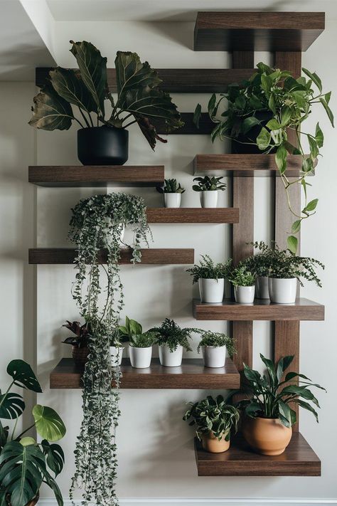 Hanging plant wall