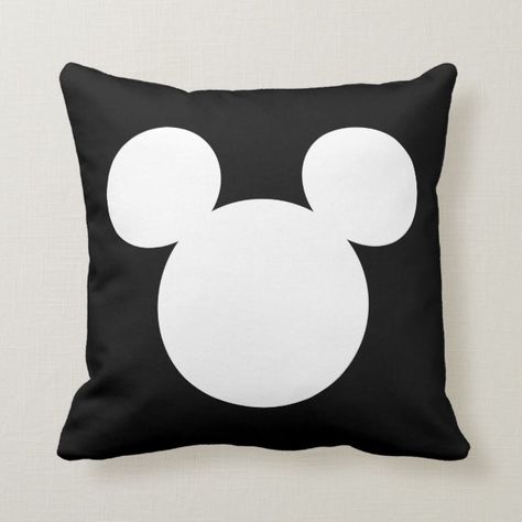 Mickey Mouse Bedroom Decor, Disney Themed Bedrooms, Mickey Mouse Bedroom, Mickey Mouse Wallpaper Iphone, Nursery Decor Pillows, Mouse Logo, Disney Logo, Fish Extender, Disney Home Decor