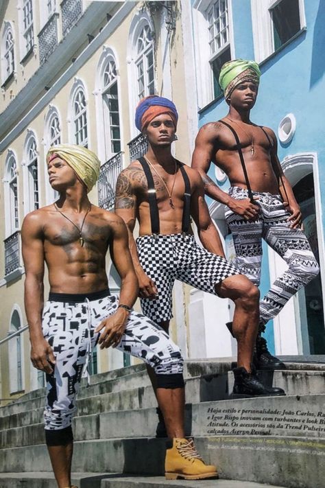 Pose For Photo, Brazil Men, Men Pose, Brazilian Men, Black Brazilian, Bahia Brazil, Queer Fashion, African Diaspora, Male Poses