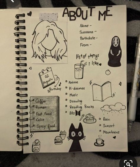 School Book Ideas Aesthetic, Aesthetic Doodles With Quotes, Things Write In Diary, Pocket Diary Ideas Art Journals, Aesthetic Dairy Idea, Sketches For Diary, Dairy Drawing Ideas Aesthetic, Cute Dairy Writing Ideas Aesthetic, Diary Ideas Aesthetic Doodle