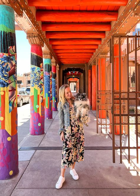 3 Days in Santa Fe Itinerary: Perfect Weekend in Santa Fe! Weekend In Santa Fe, What To Wear In Santa Fe New Mexico, Santa Fe Packing List, Sante Fe New Mexico, Albuquerque Balloon Festival, Loretto Chapel, Spa Trip, Taos Pueblo, Balloon Festival