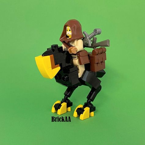 Traveler Lego Wizard, Lego Samurai, Medieval Lego, Lego Tutorials, Lego Medieval, Lego Accessories, Lego Army, Lego Animals, Lego Custom Minifigures