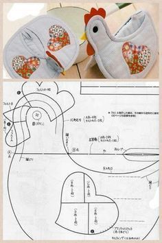 Chicken Crafts, Chicken Pattern, Potholder Patterns, Animal Sewing Patterns, Sew Ins, Costura Diy, Small Sewing Projects, Gifts For My Boyfriend, Easy Sewing Projects