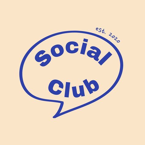 Social club  logo, editable business branding template design | premium image by rawpixel.com / nun Social Service Logo, Social Club Branding, Social Club Logo, Cartoon Speech Bubble, Club Logo Design, Badges Ideas, Business Club, Edit Logo, Club Fashion