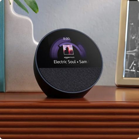 The Echo Spot Smart Alarm Clock Wakes Up Alexa’s Design - Men's Journal | Home Living Handbook Men's Journal, Mens Journal, Smart Home Design, Smart Home Technology, Home Technology, S Design, Digital Display, Smart Device, Alarm Clock