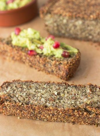 Vegan Sandwich Bread, Flaxseed Bread, Gluten Free Yeast Free, Psyllium Husk, Italian Herbs, Paleo Bread, Healthy Bread, Vegan Bread, Vegan Sandwich