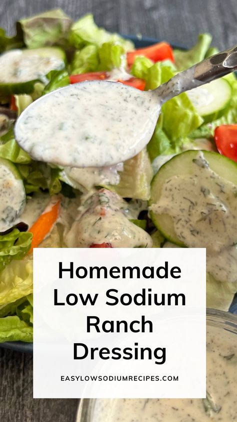 No Sodium Dressing Recipes, Low Sodium Homemade Salad Dressing, Low Sodium Ranch Mix Recipe, Low Sodium Chicken Salad Recipes, Low Sodium Sauces For Chicken, Low Sodium Dressing Recipes, Low Sodium Salad Dressing Recipes, Cardio Recipes, Low Sodium Sauces