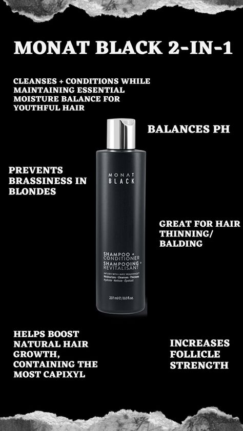 Black Shampoo Monat, Monat Aesthetic, Monat Tips, Monat Black Shampoo, Monat Haircare, Monat Black, Monat Products, Black Shampoo, Oil Light