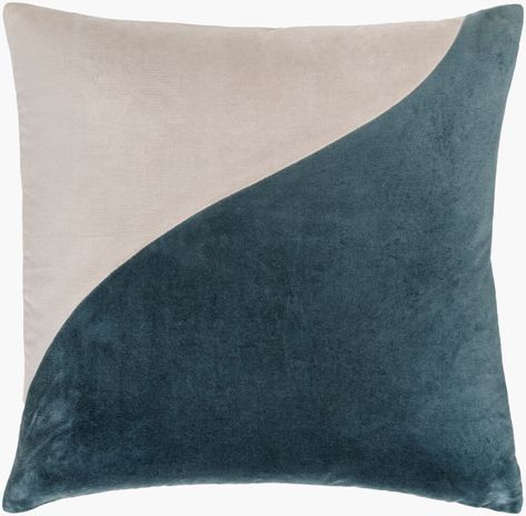 CV-067 - Surya | Rugs, Lighting, Pillows, Wall Decor, Accent Furniture, Decorative Accents, Throws, Bedding Grey Pillow, Grey Pillow Covers, Velvet Accents, Grey Pillows, Velvet Collection, Blue Throw Pillows, Cotton Throw, Velvet Throw, Velvet Throw Pillows