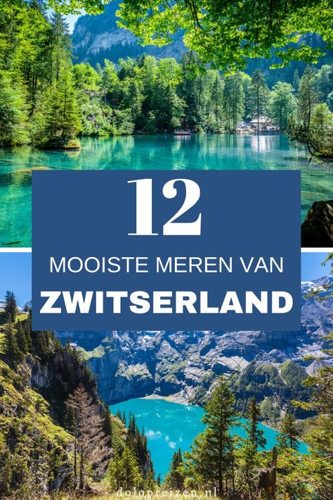 Zwitserland is een prachtig land wat bekend staat om interessante steden en adembenemende landschappen. De Zwitserse Alpen zijn een geliefde vakantiebestemming voor veel Nederlandse toeristen. In de bergen van Zwitserland vind je ook een aantal schitterende meren die je gezien moet hebben! #zwitserland #meervangeneve #thunersee #bodensee #lagunomeer #brienzersee #blausee #caumasee #vierwaldstättersee #silsersee #oeschinensee #lagomaggiore #peschinensee Glacier Express, Places In Switzerland, Cities In Europe, Travel List, Travel Bucket List, Where To Go, Europe Travel, Switzerland, Travel Inspiration