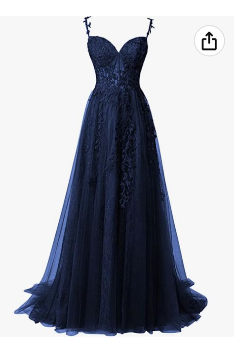 Navy Blue Prom Dresses Long Flowy, Midnight Blue Sweet 16 Dress, Midnight Blue Prom Dress Long, Navy Blue Grad Dresses, Dark Blue Dress Prom, Deep Blue Prom Dress, Midnight Blue Prom Dress, Blue Grad Dresses, Midnight Blue Prom Dresses