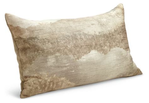 Room & Board | Storm Pillows Brown Leather Pillows, Farmhouse Living Room Furniture, Pillow Patterns, Rustic Farmhouse Living Room, Fabric Feathers, Furniture Room, Beige Pillows, Modern Throw Pillows, Modern Bedroom Furniture