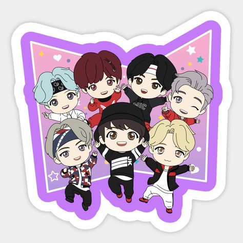 Bts Stickers Printable, Bts Kdrama, Bt21 Stickers, Sticker Bts, Stickers Bts, Bts Sticker, Stickers Kpop, Bts Merchandise, Bts Stickers