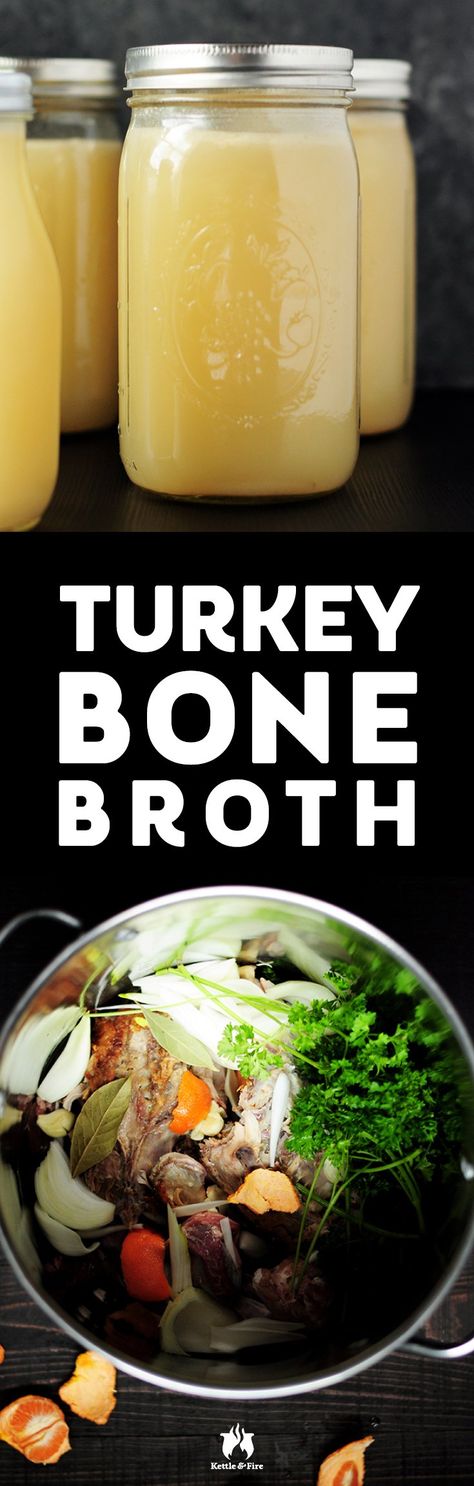 Best Turkey Bone Broth Recipe to Make With A Finished Bird Turkey Bone Broth Recipe, Turkey Bone Broth, Make Bone Broth, Turkey Giblets, Bone Broth Soup, Making Bone Broth, Baking Techniques, Homemade Bone Broth, Turkey Broth