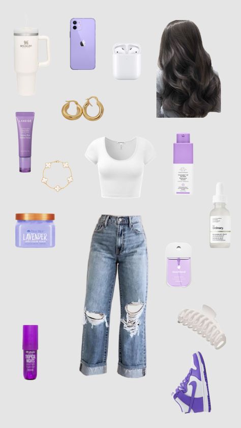 Lavender haze Preppy Outfits For School, American Girl Doll Diy, Lavender Haze, Casual Preppy Outfits, Trendy Outfits For Teens, Lazy Day Outfits, Cute Preppy Outfits, Wardrobe Outfits, Cozy Outfit