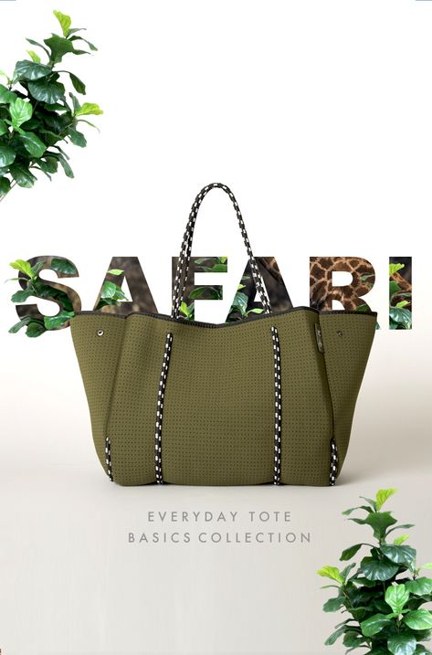 Best Seller- Neoprene Tote perfect for travel, beach, gym, city, etc. Machine Washable Neoprene Tote Bag Cane Bags, Plain Tote, Safari Green, Beach Gym, Neoprene Bag, Product Animation, Neoprene Tote, Pop Ups, Travel Tote Bag