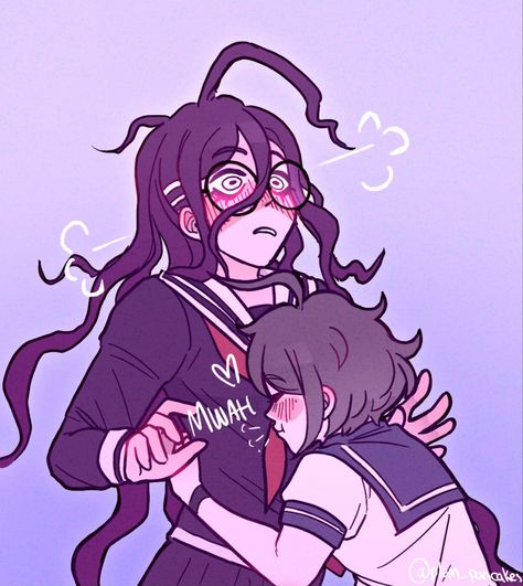 Toko Fukawa, Komaru Naegi, Hope's Peak Academy, Ichigo Y Rukia, Danganronpa Ships, Danganronpa 1, Danganronpa Memes, Trigger Happy Havoc, Trigger Happy