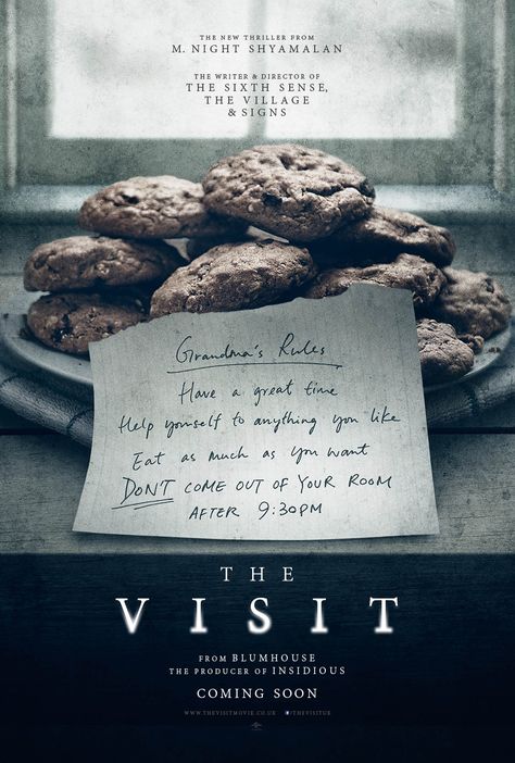 The Visit (2015) The Visit Movie, M.night Shyamalan, The Human Centipede, The Visit 2015, Horror Movies List, Night Shyamalan, Full Mon, Best Horror Movies, I Love Cinema