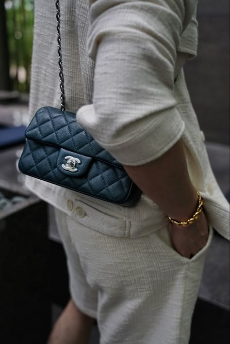 Chanel Mini Rectangular, Chanel Men, Chanel Classic Flap Bag, High Fashion Men, Mcqueen Fashion, Men Bag, Men With Street Style, Chanel Flap Bag, Classic Flap Bag