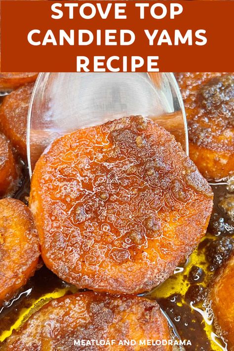 How To Make Yams On The Stove, Candied Yams Stove Top Recipe, Stovetop Yams Candied Sweet Potatoes, Yams On Stove Top, Sweet Potato On The Stove, Candied Yams With Fresh Yams, How To Cook Yams On Stove, Stove Top Yams Recipe, Yams Recipe Candied Stove Top