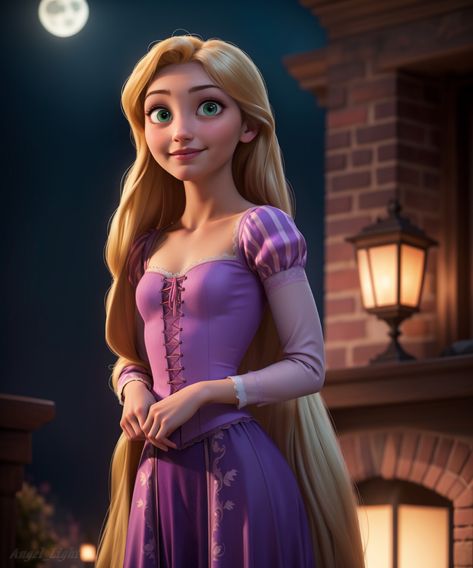 Long Hair Cartoon, Angel Light, Flynn Rider, Princess Rapunzel, Disney Rapunzel, Disney Princess Pictures, Disney Tangled, Disney Princess Art, Princess Art