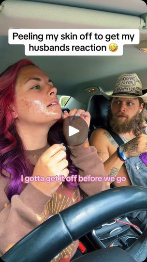 31K views · 56K reactions | His REACTION at the END! 🤣 I didn’t mean to throw it at his face 😭 @_southernsweetie 🤣 #fyp #husbandwife #reaction #foryoupage #couplesgoals #viralvideo #hillbillyandsweetie #couplevideos #couplecomedy #couples #prank #husbandandwife #marriedlife #funnyvideos #peelingskin #skinpeeling #pranks #peelingprank peeling skin prank on husband 😂🤣 | William Oneal | thecrazyhillbillygaming · Original audio Good Pranks, Before We Go, Peeling Skin, Married Life, Viral Videos, Funny Stuff, Couple Goals, The End, Funny Gif