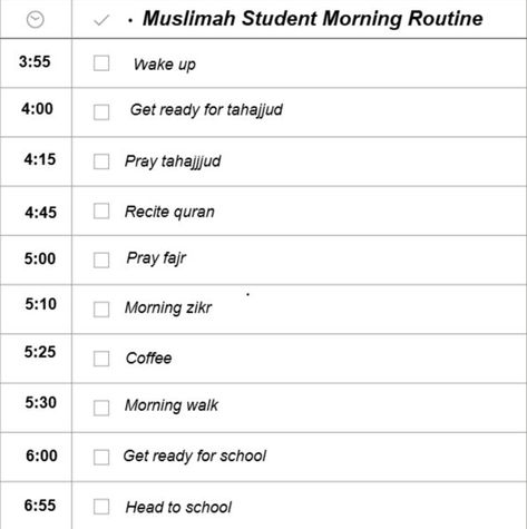 #muslimah #islam #student #study #routine #morningroutine #productive #muslimahmorning Student Routine, Study Routine, Morning Routine