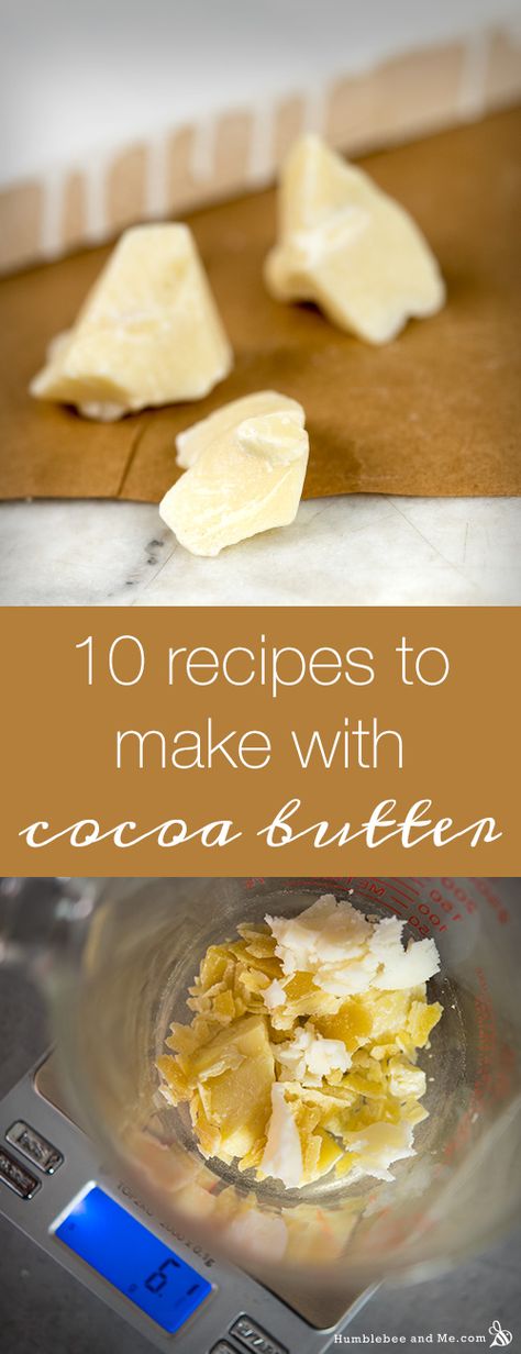 Cacao Butter Recipes, Cocoa Butter Recipes, Cocoa Butter Lotion, Cocoa Butter Soap, Body Butters Recipe, Diy Lotion, Homemade Lotion, Recipes To Make, Bath Soap