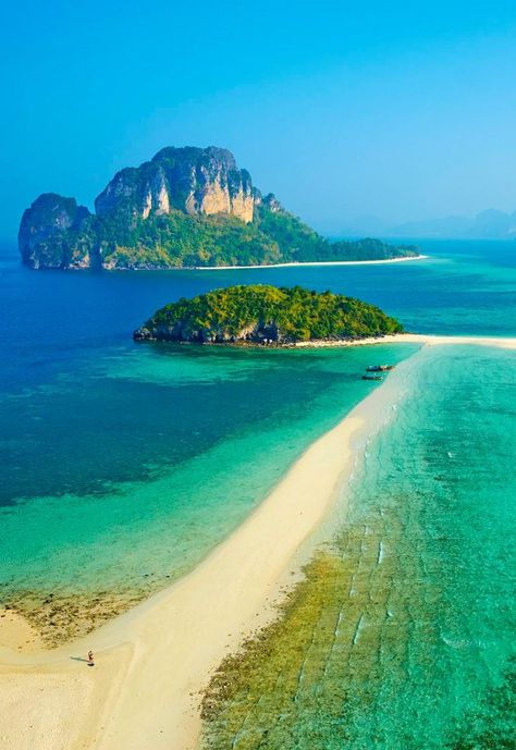 숲 사진, Clear Blue Water, Krabi, Beautiful Places In The World, Beautiful Places To Travel, Beautiful Places To Visit, Thailand Travel, Beautiful Islands, Places Around The World