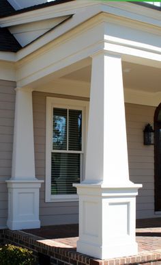 Columns for house on Pinterest | Front Porch Columns, Porch Columns a…