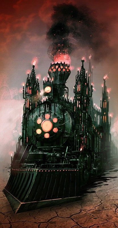 Alice Madness Returns, Alice Madness, Train Art, Old Trains, Have Inspiration, Steampunk Art, Visual Diary, Steam Engine, Steam Trains