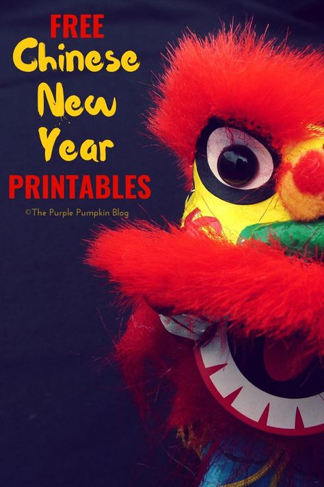 Free Chinese New Year Printables. If you love to celebrate the Chinese New Year at home, you will love these fun and festive printables! #ChineseNewYearPrintables #LunarNewYearPrintables #ThePurplePumpkinBlog #ChineseNewYear #LunarNewYear #FreePrintables Chinese New Year Printables, New Year At Home, Pto Mom, Chinese Celebrations, Chinese New Year Traditions, New Year Printables, Chinese New Year Crafts For Kids, Chinese New Year Activities, Chinese New Year Poster