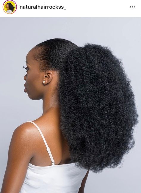 Afro Ponytail Hairstyles, Island Braids, Afro Hair Bun, Natural Hair Ponytail, Afro Ponytail, Sleek Ponytail Hairstyles, Marley Hair, Goddess Braids Hairstyles, Hair Buns