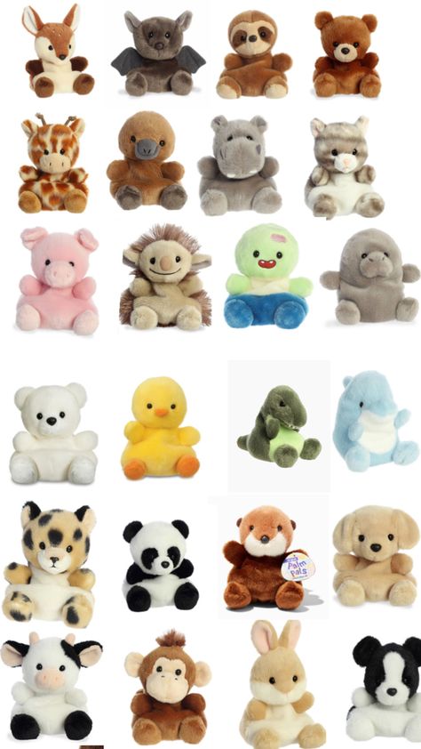 Palm Pals, Cute Stuffed Animals, Future Baby, Christmas Presents, Stuffed Animals, Teddy Bear, Christmas Gifts, Animals, Christmas