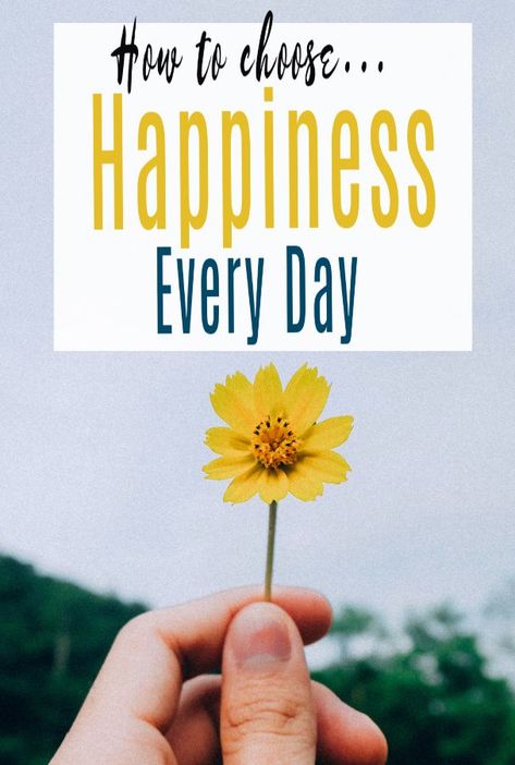 Happiness is a choice - here is how to choose to be happy each and every day. Simple life enhanching tips to increase your wellbeing and bring more joy to your life #happiness #wellbeing #happy #selfcare #abeautifulspace Happier Lyrics, Choose To Be Happy, Healthy Happy Life, Happiness Is A Choice, Small Acts Of Kindness, Finding Purpose, Emotional Regulation, Physical Wellness, Lifestyle Tips