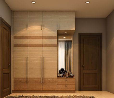 All Wooden Interior, Wardrobe Laminate Design Wooden, Wardrobe Door Designs Wooden, Bedroom Kaboards Design, Wordrop Ideas In Bedroom Wooden, Furniture Cupboard Design, Wadroob Design Room, Wooden Laminate Wardrobe, Laminated Wardrobe Design