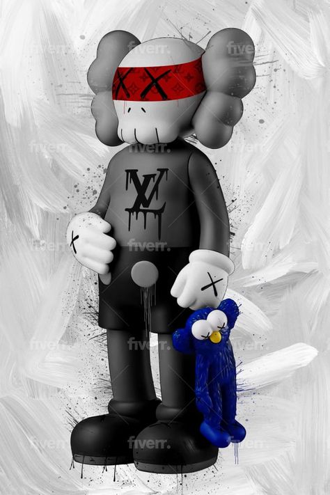 Kaws Figurine, Monopoly Art, Kaws Iphone Wallpaper, Dope Wallpaper Iphone, Kaws Wallpaper, Life Drawing Reference, Iphone Wallpaper For Guys, Android Wallpaper Art, Iphone Wallpaper Classy