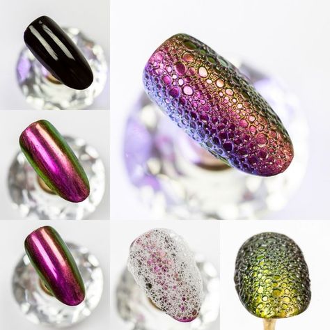 Bubble Nails, Dragon Nails, Unghie Nail Art, Nails Tutorial, Nail Techniques, Nail Art Designs Diy, Almond Nails Designs, Nail Art Designs Videos, Nail Art Videos