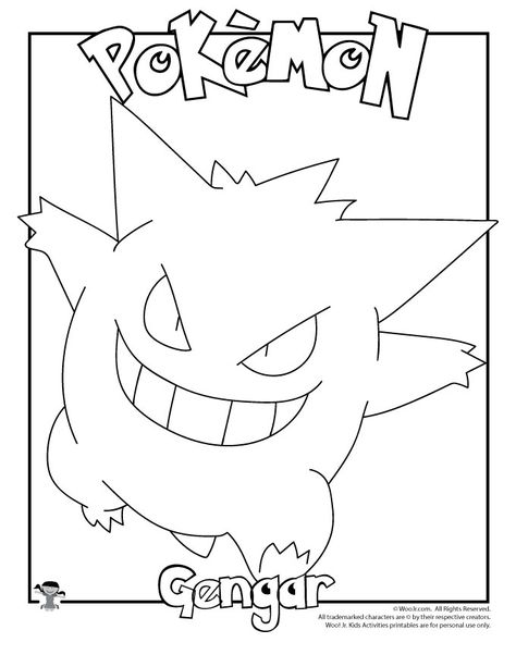 Gengar Coloring Page, Pokémon Colouring, Pokemon Coloring Sheets, Ballerina Coloring Pages, Bug Coloring Pages, Camping Coloring Pages, Snake Coloring Pages, Easter Cartoons, Panda Coloring Pages